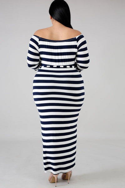 Nautical Beautiful Stripe Dress
