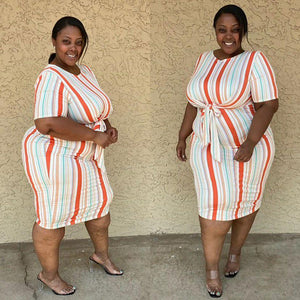 Thrill Stripe Dress