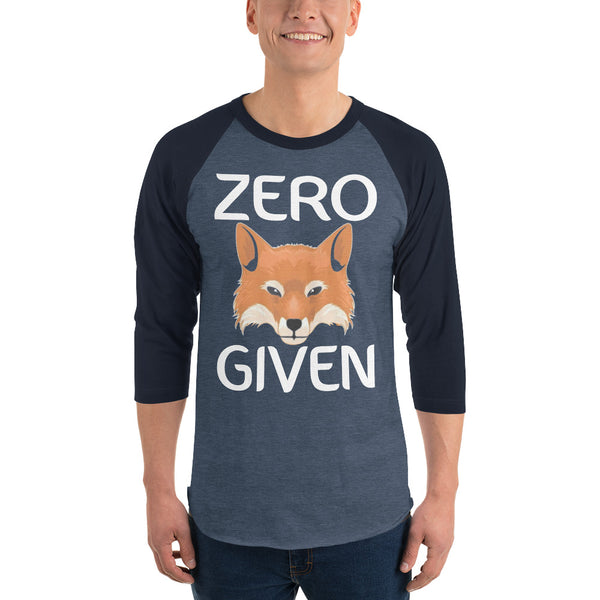 Zero Fox Given Men's 3/4 sleeve raglan