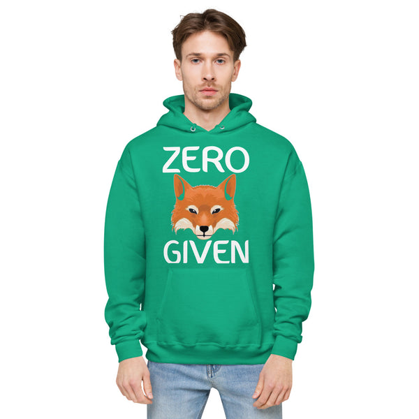 Zero Fox Given Men's Fleece Hoodie